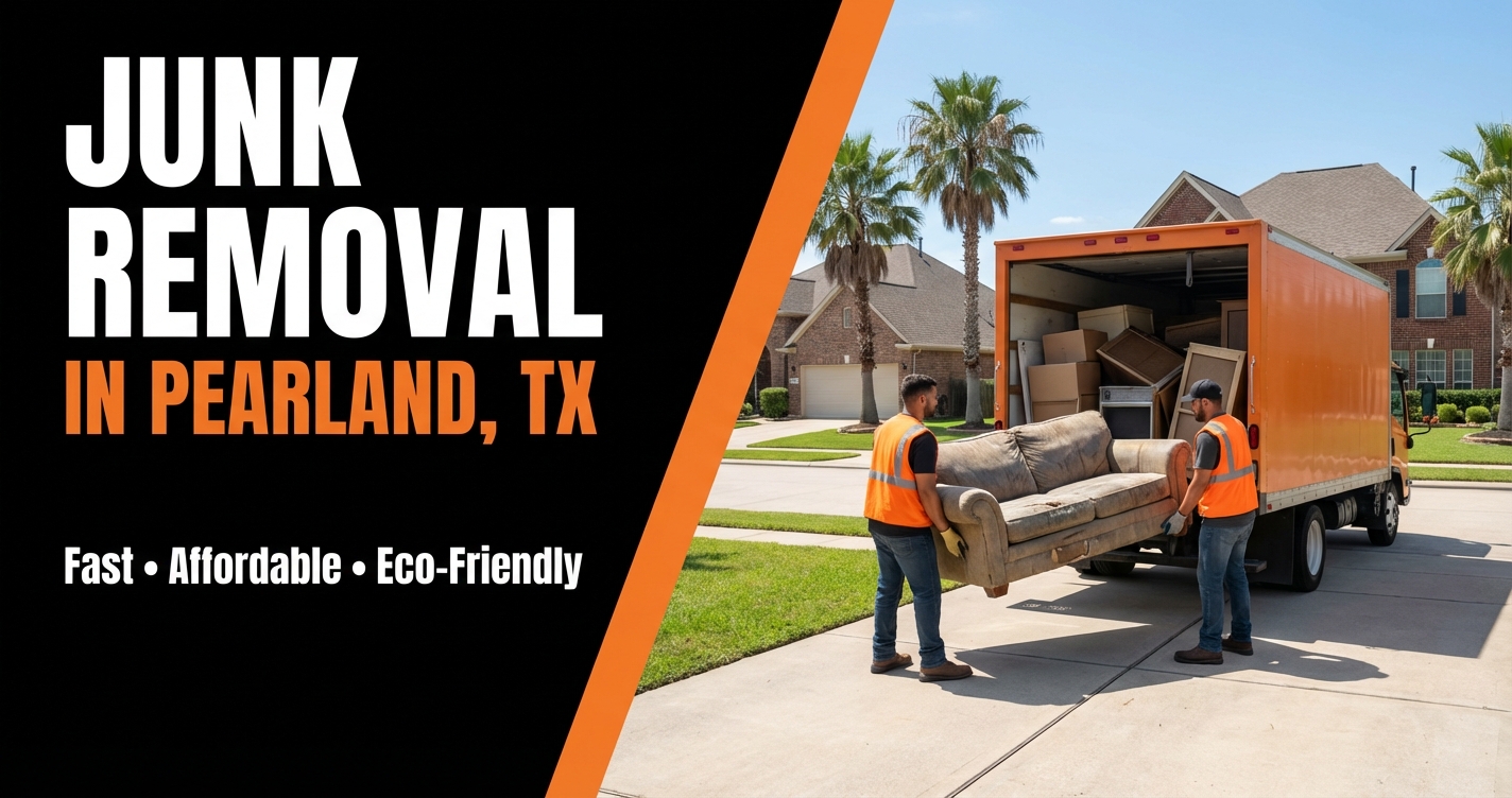Junk Removal in Pearland, TX — Fast, Affordable, Eco-Friendly